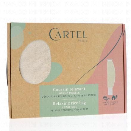 Cartel - Coussin De Riz Relaxant Micro-ondable grand modèle