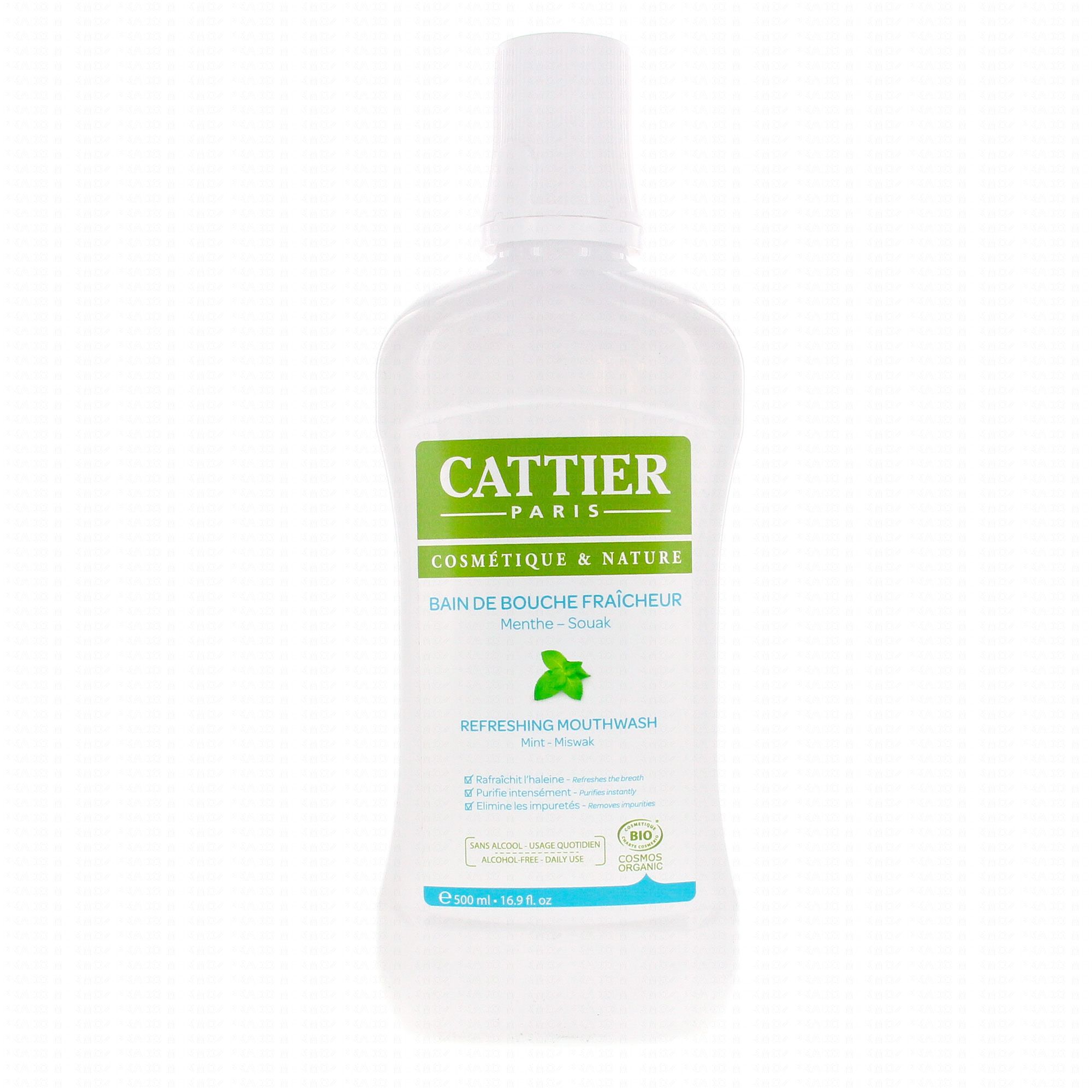 Cattier Bain De Bouche Fraicheur Flacon 500Ml - Parapharmacie En Ligne -  Prado Mermoz