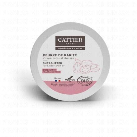 CATTIER Beurre de karité 100% bio
