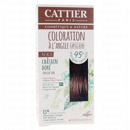 CATTIER Coloration blond foncé cuivré