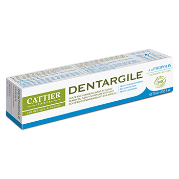 CATTIER Dentargile propolis dentifrice protecteur bio (tube 75g)