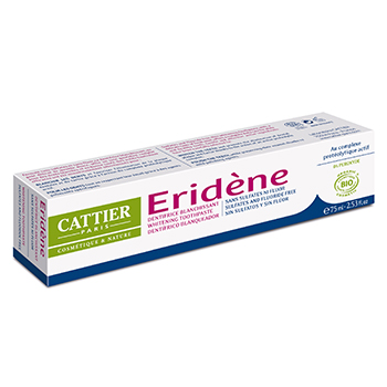 CATTIER Éridène dentifrice blanchissant bio