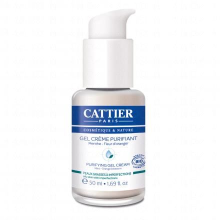 CATTIER Gel crème purifiant bio