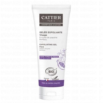 CATTIER Grain de lumière gelée exfoliante bio tube 75ml