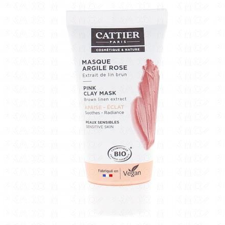 CATTIER Masque argile rose tube 30ml