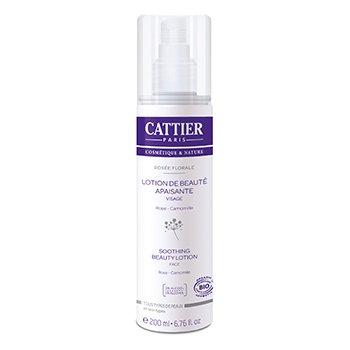 CATTIER Rosée Florale lotion de beauté apaisante bio