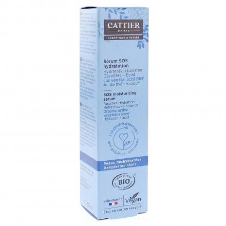 CATTIER Sérum SOS hydratation bio 30ml