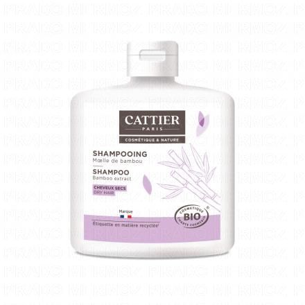 CATTIER Shampooing bio moelle de bambou cheveux secs