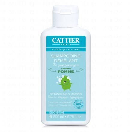 CATTIER Kids Bio shampooing démêlant parfum pomme