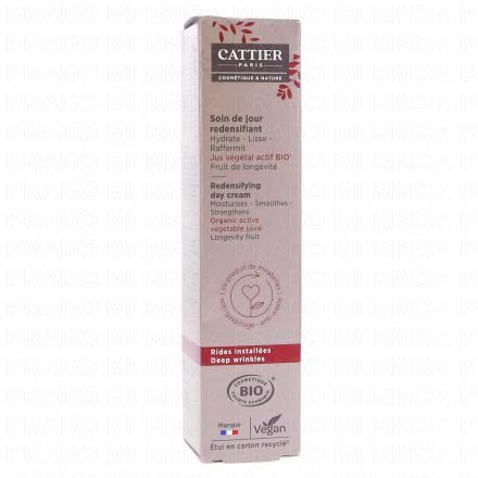 CATTIER Soin de jour redensifiant bio flacon pompe 50ml