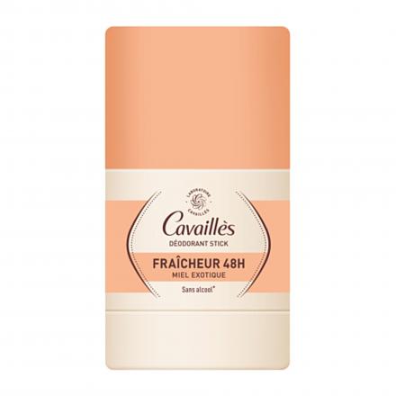 CAVAILLES D&eacute;odorant Fra&icirc;cheur 48H Miel Exotique Stick 50g