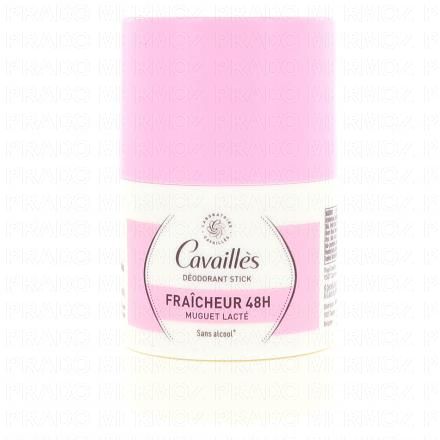 CAVAILLES D&eacute;odorant Fra&icirc;cheur 48H Muguet lact&eacute; Stick 50g
