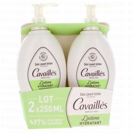 CAVAILLES Soin Lavant Intime Hydratant lot de 2*250ml