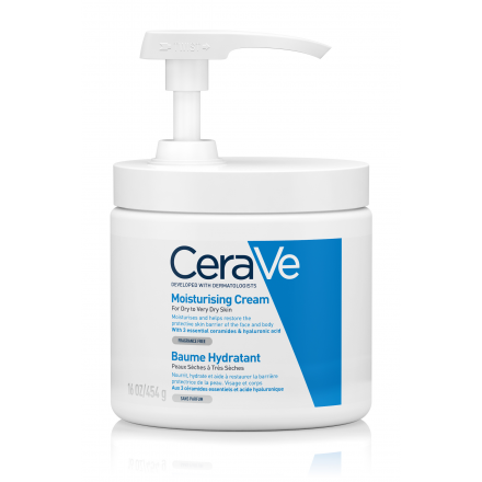 CERAVE Baume hydratant Peaux sèches à très sèches (pot pompe 454g)