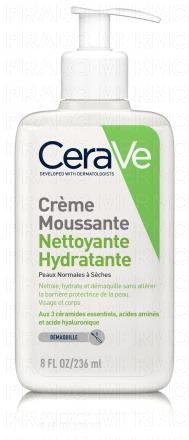 CERAVE Crème moussante nettoyante (236ml)