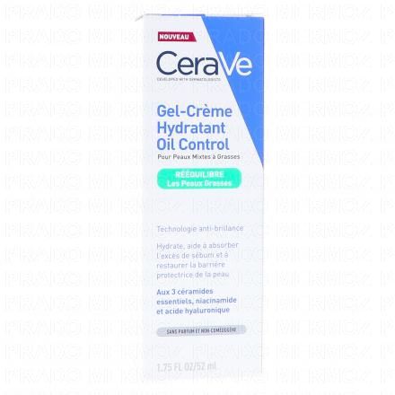 Gel-Crème Hydratant Oil Control 52ml
