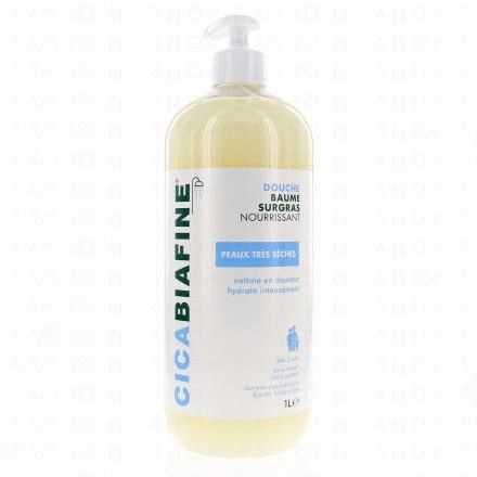 CICA BIAFINE Baume douche hydratant surgras (flacon 1l)