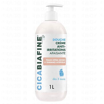 CICA BIAFINE Crème douche hydratante anti-irritations (flacon 1l)