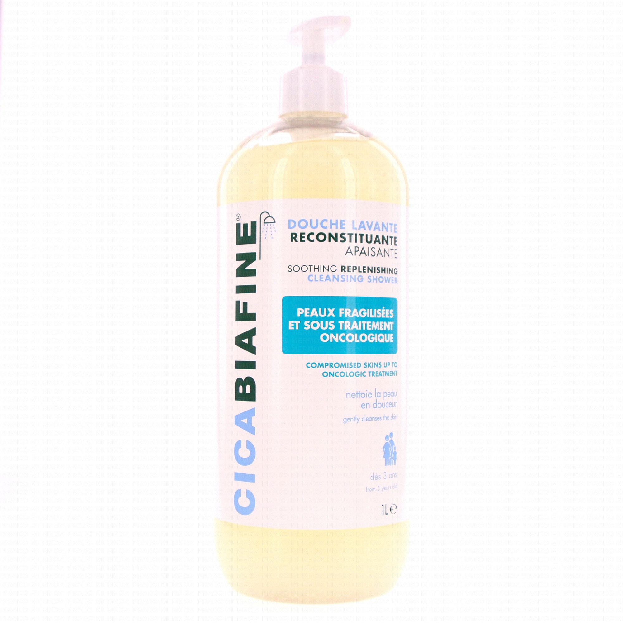 CICABIAFINE Douche lavante reconstituante apaisante Flacon pompe