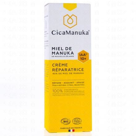 CICAMANUKA Crème réparatrice miel de manuka bio 40ml