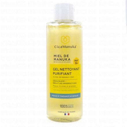 CICAMANUKA Miel de manuka - Gel nettoyant purifiant 200ml