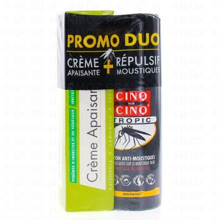 CINQ SUR CINQ Tropic KIT Crème apaisante 40g + Lotion anti moustiques 75ml 3
