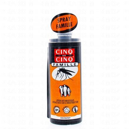 CINQ SUR CINQ Famille Lotion anti-moustiques Spray100ml 3