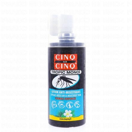 CINQ SUR CINQ Lotion anti-moustiques tropic monoï 75ml
