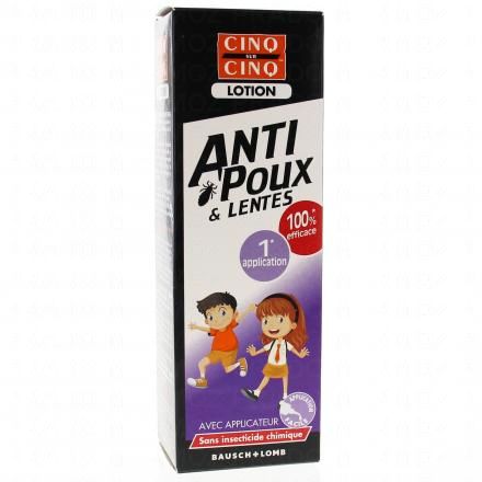 CINQ SUR CINQ Lotion anti-poux et lentes