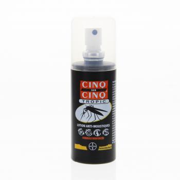CINQ SUR CINQ Spray anti-moustiques 100ml - Parapharmacie Prado Mermoz