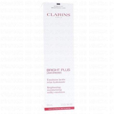 CLARINS Bright Plus [Advanced] - Emulsion Lact&eacute;e &eacute;clat hydratante 100ml