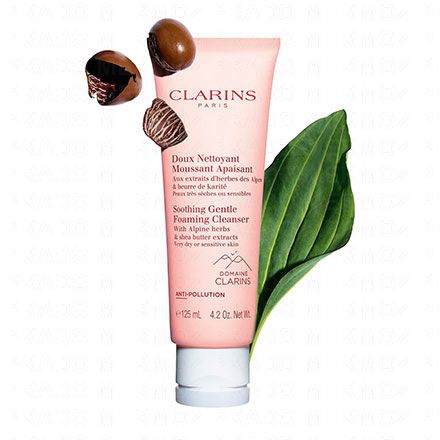 CLARINS Doux nettoyant moussant apaisant 125ml