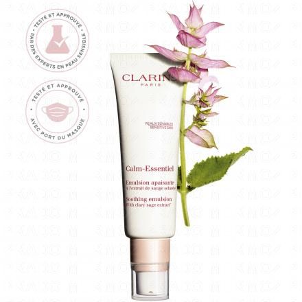 CLARINS Calm-Essentiel - Emulsion Apaisante A l’extrait de sauge sclarée 50ml