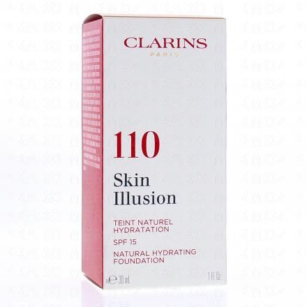 CLARINS Skin Illusion - Teint naturel hydratation 30ml (n°110 honey)