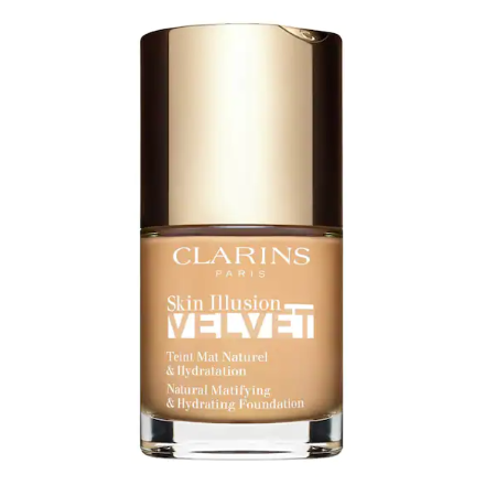CLARINS Skin Illusion Velvet - Fond de Teint Mat Naturel & Hydratation 106N Vanilla 30ml