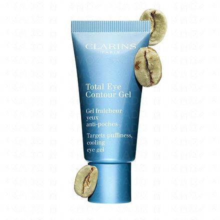 CLARINS Total Eye Contour Gel fraîcheur yeux anti-poches 20ml