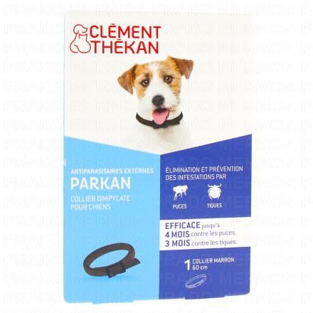 CLEMENT THEKAN Antiparasitaires collier chien 60cm