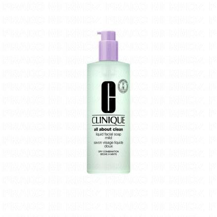 CLINIQUE Basic 3 Temps - Étape 1 : Savon Visage Liquide peaux sèches à très sèches (400ml)