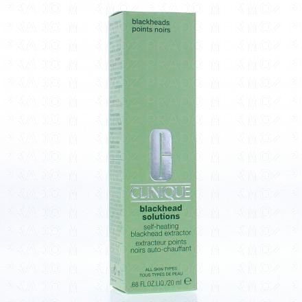 CLINIQUE Blackhead soluions - Extracteurs points noirs auto chauffant 20ml