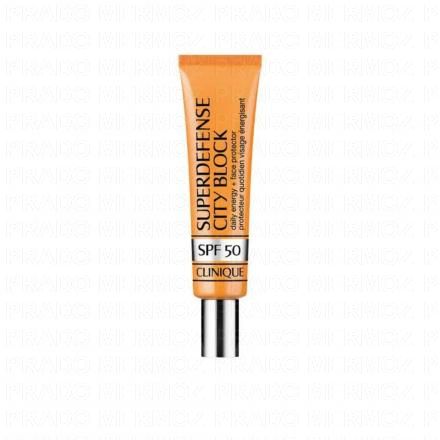 CLINIQUE Superdefense city block - Protecteur Quotidien Energisant SPF50 40ml