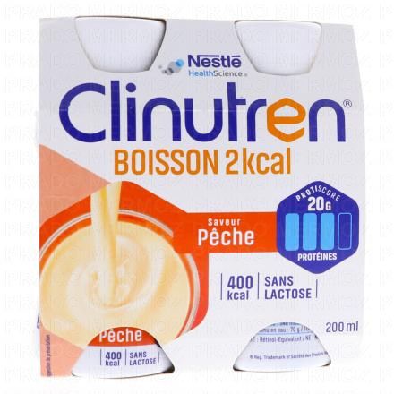 Boisson 2kcal saveur Pêche 4x200ml 2