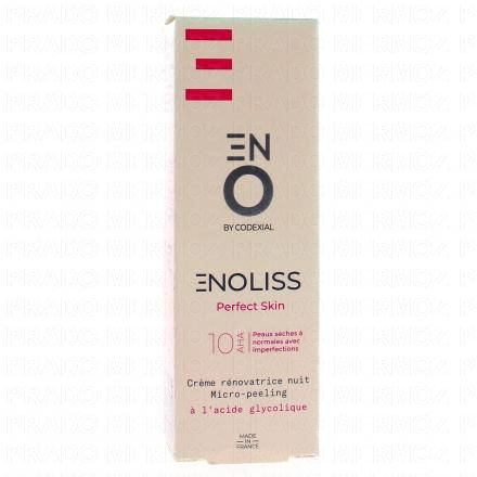 ENO Enoliss Crème rénovatrice nuit micro peeling 10 AHA 30ml