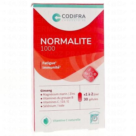 CODIFRA Normalite - 1000 30 gélules