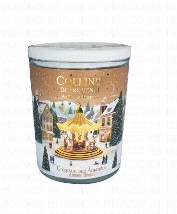 COLLINES DE PROVENCE Bougie Parfumée Croquant aux Amandes (180g)