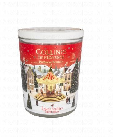 COLLINES DE PROVENCE Bougie Parfumée Epices Etoilées (180g)