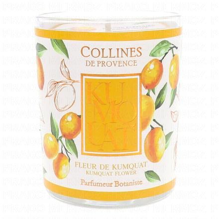 COLLINES DE PROVENCE Bougie Parfum&eacute;e Fleur de Kumquat 180g