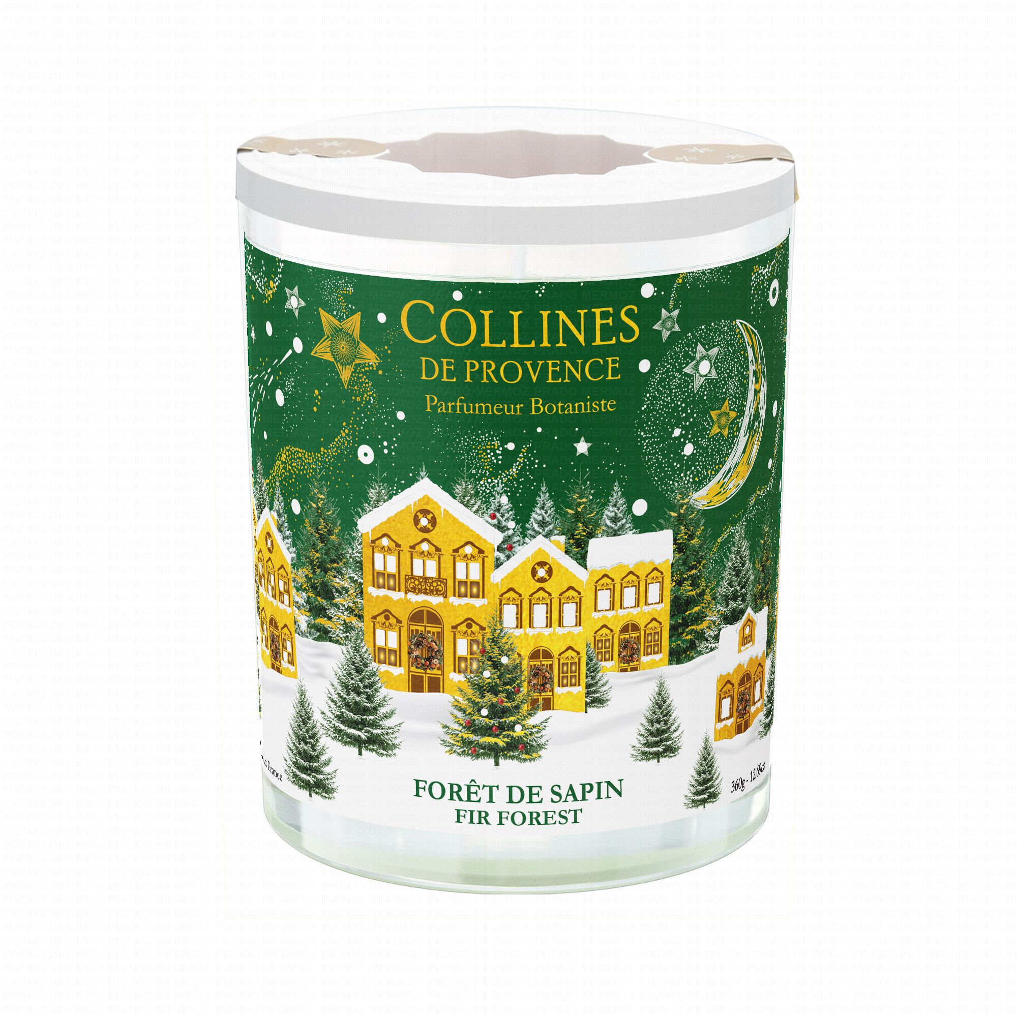 Collines De Provence - Bougie Parfumée Les Estivales 180 G, Parfum Fleur De Papillon (cire Végétale, Fait Main)