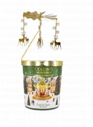 COLLINES DE PROVENCE Bougie Parfumée Forêt de Sapin (360g)