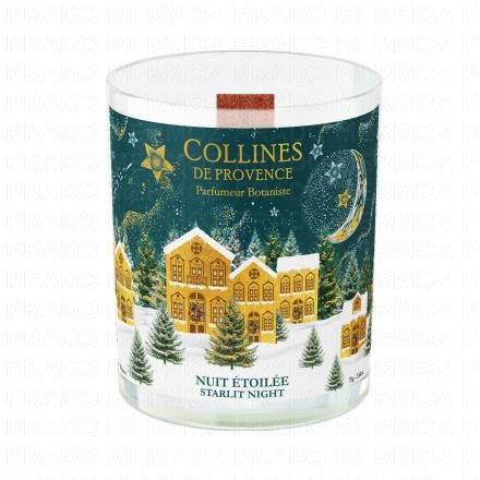 COLLINES DE PROVENCE Bougie Parfum&eacute;e Nuit Etoil&eacute;e (75g)