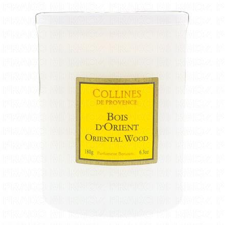 COLLINES DE PROVENCE Bougie bois d'orient 180g